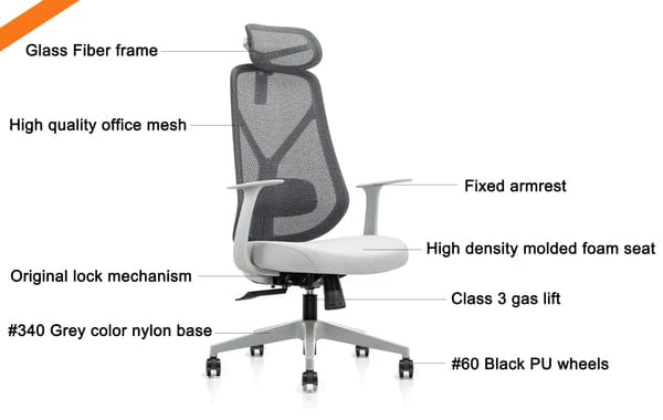 Ergo Comfy B1 – Premium Ergonomic Chair